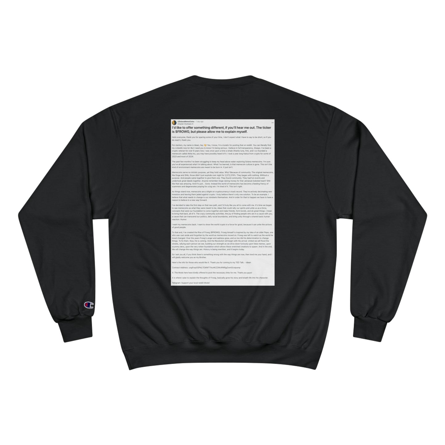 The Revolution Has Begun Sweatshirt